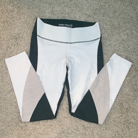 Outdoor Voices Pants - Outdoor Voices Multi-colored Leggings size medium
